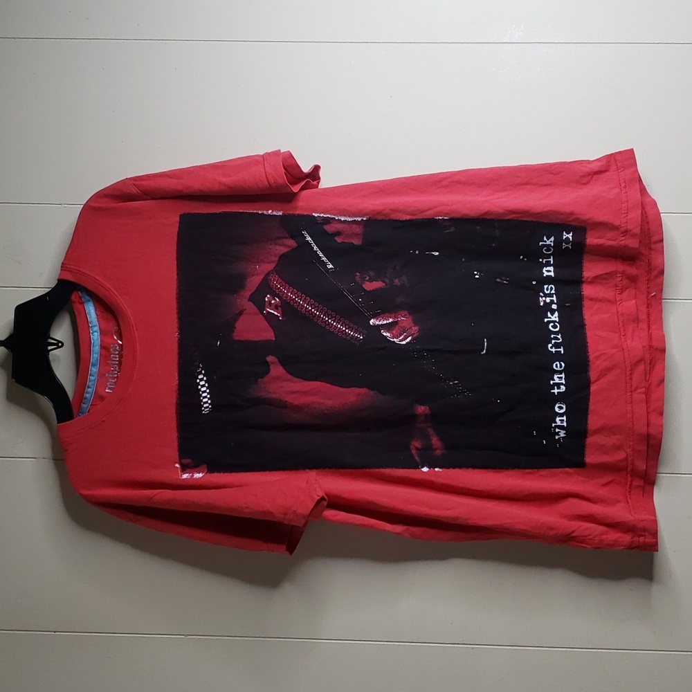 Rockstar & Angels Graphic Short Sleeve  Nick Tee Medium